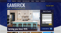 Desktop Screenshot of gambrickbuilders.com