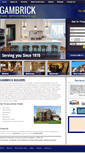Mobile Screenshot of gambrickbuilders.com
